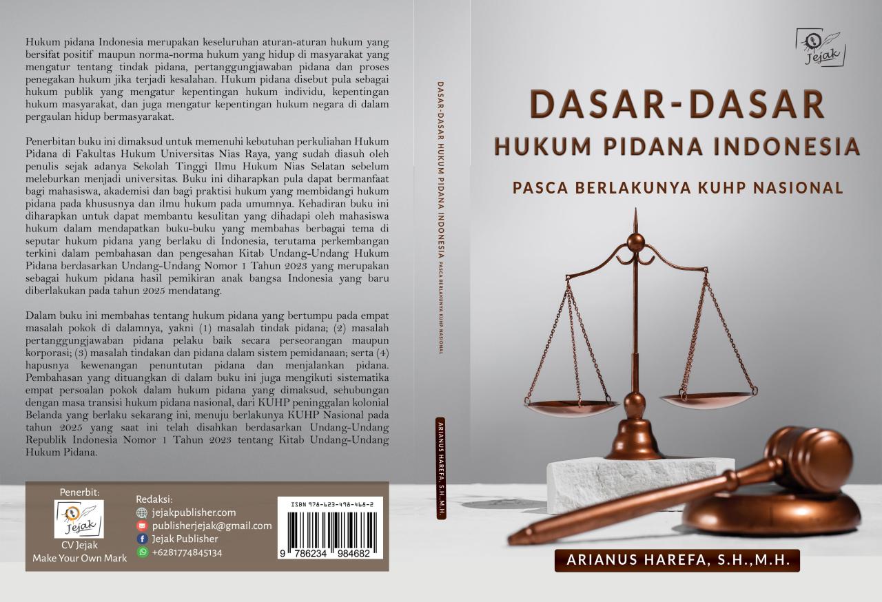 Apa Saja Prinsip Dasar Hukum Pidana Di Indonesia